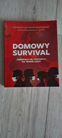 Domowy survival książka Krzysztof Lis z autografem