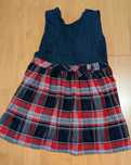 Vestido para menina, sem manga, T6, usado da Chicco