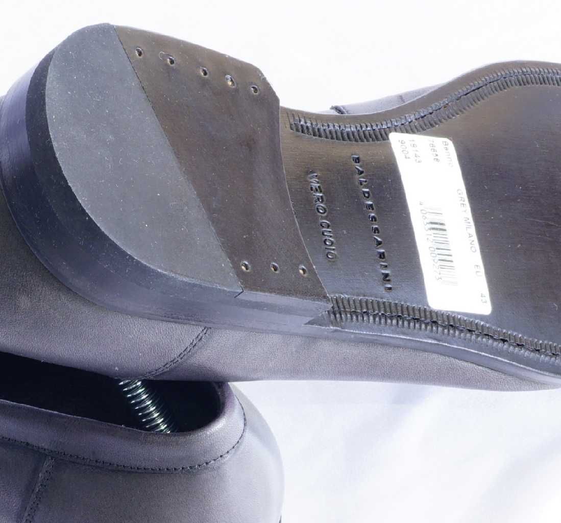 Baldessarini 43  szare męskie buty loafersy mokasyny tod's baldinini