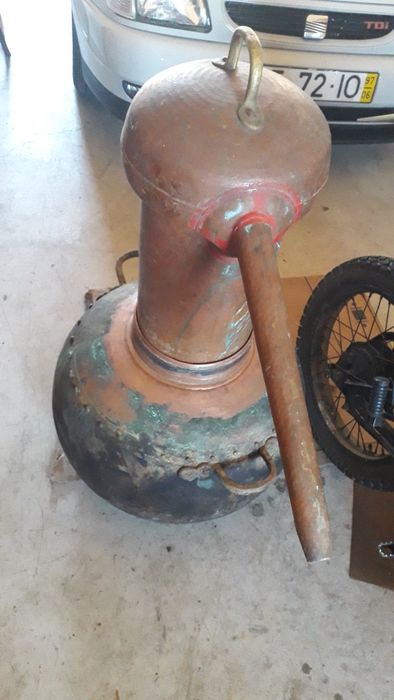 Alambique de 100L em cobre