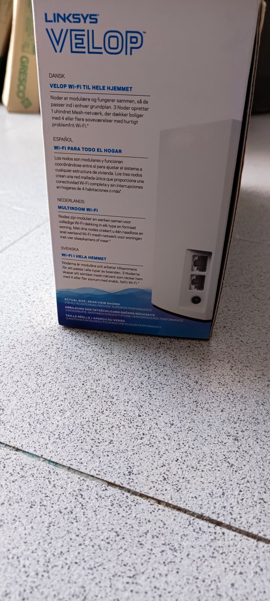 Velop Linksys 3 Nós Mesh Whole Home Wi-fi