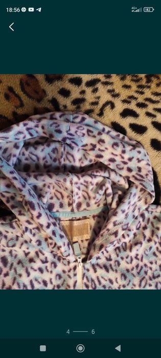 Флисовой человечек, пижама, домашний костюм р. S  ( 42-44)   Англия