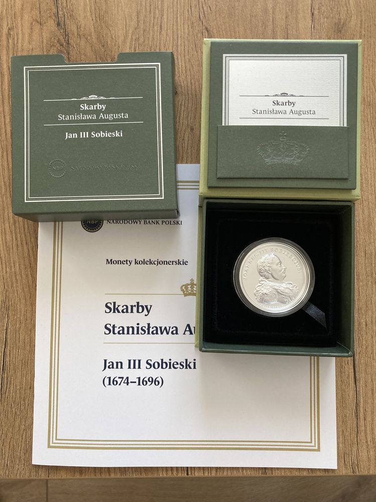 50 zł Skarby Stanisława Augusta – Jan III Sobieski