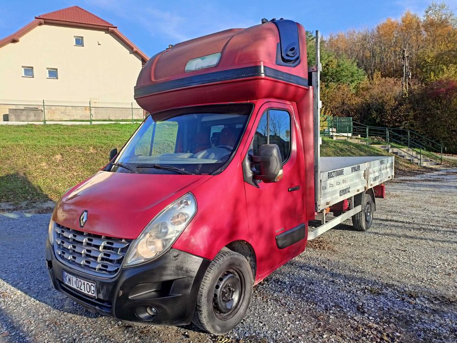 Renault MASTER 3-Skrzyniowy -PLANDEKA I STELAŻ-Wymieniony  SILNIK