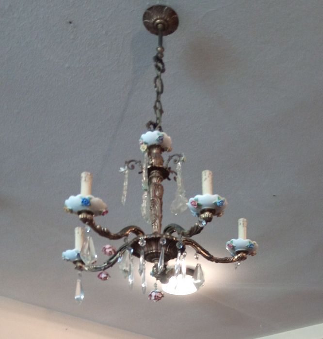 Candeeiros de tecto antigos