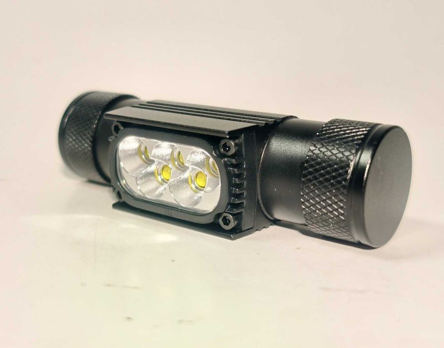 -AKTUALNE- Czołówka z 5 diodami, 2000LM, 155m zasiegu, pełen zestaw