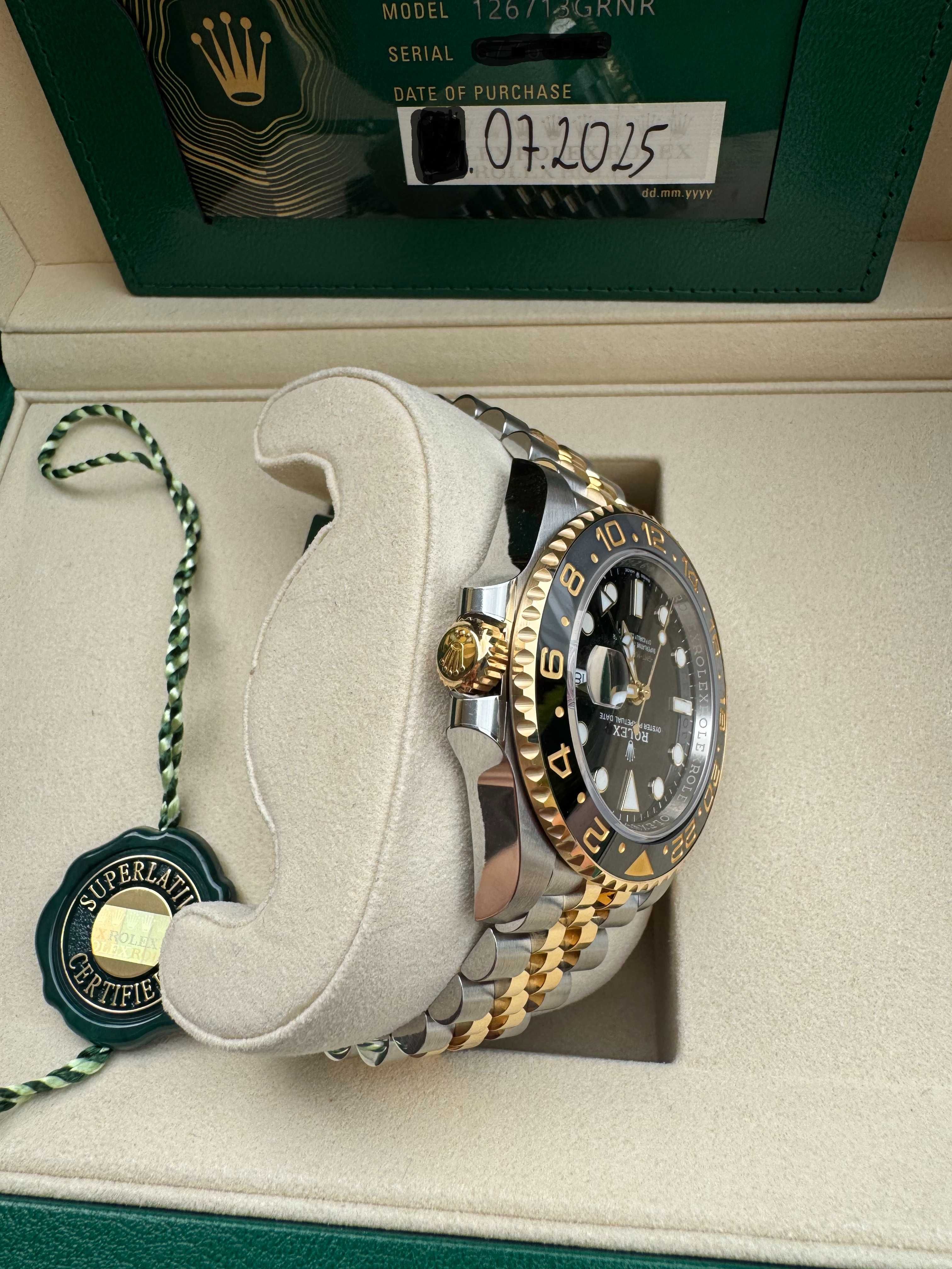 Rolex GMT Master II 126713 GRNR  Nowy 2025r.