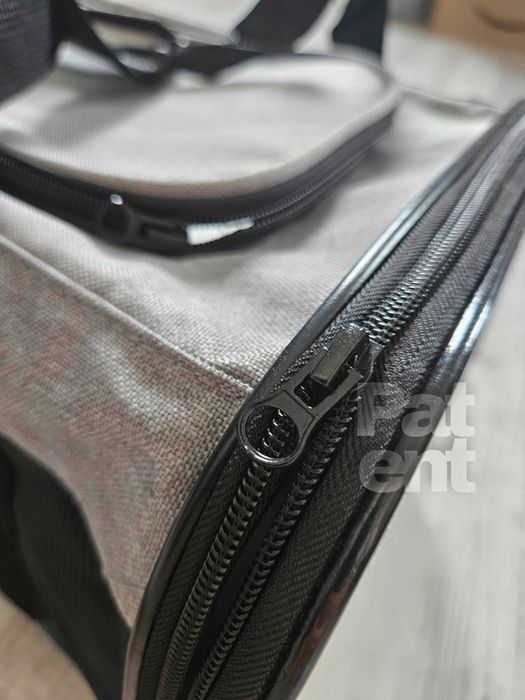 Transporter torba transportowa dla psa kota królika świnki szary