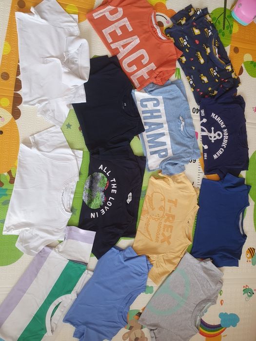 Zestaw tshirt dla chłopca 122-128 rozmiar