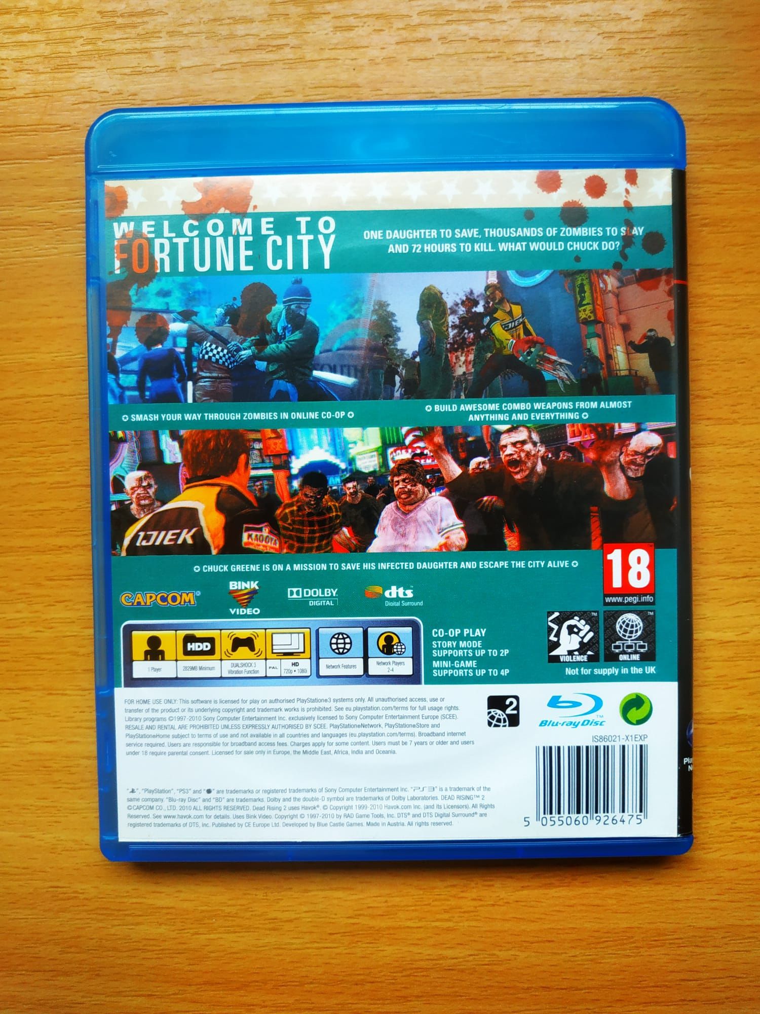 Deadrising 2 ps3, stan bardzo dobry, możliwa wysyłka olx..