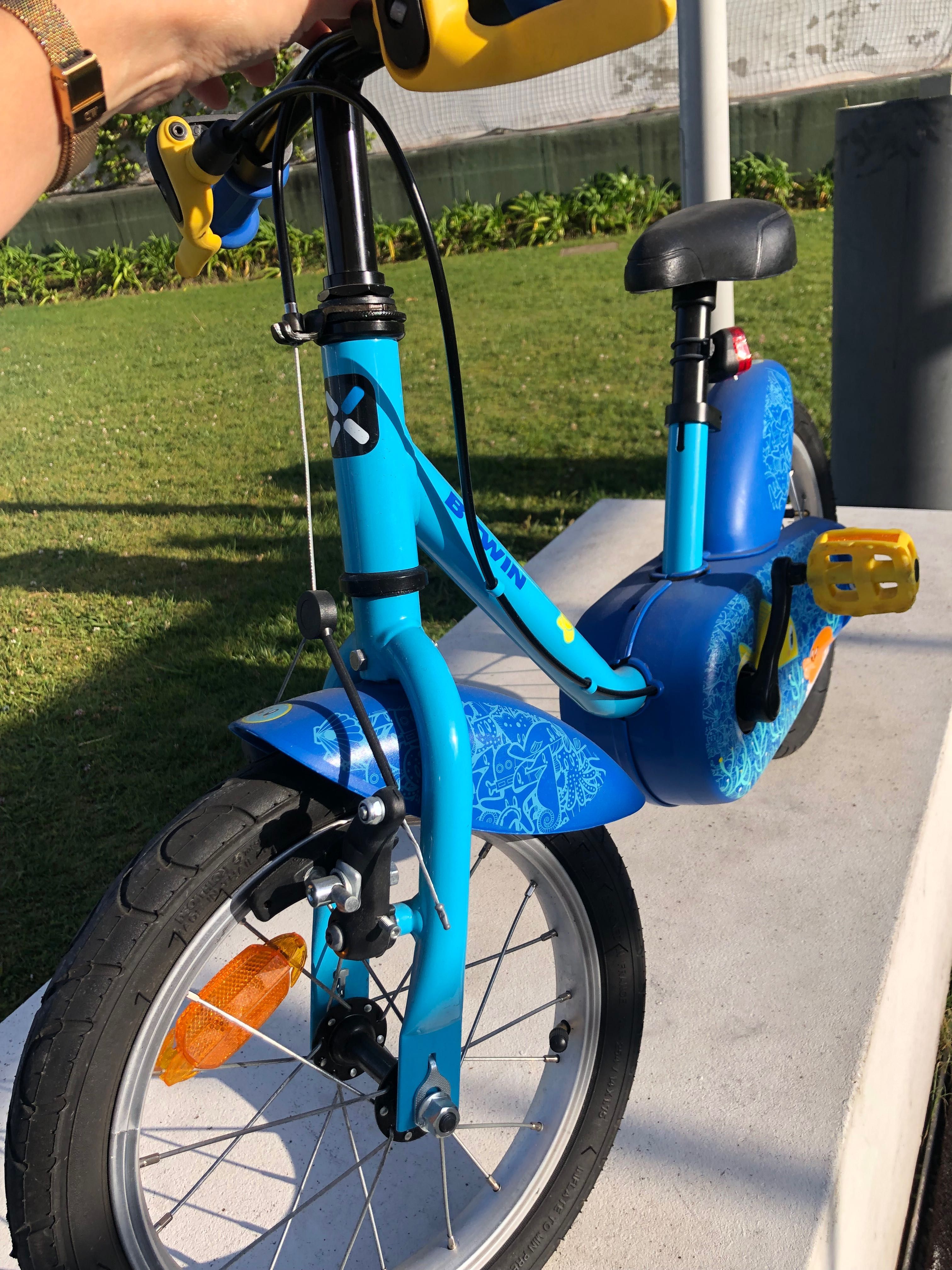 Bicicleta de menino da decathlon - roda 14