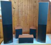 Kolumny Wharfedale Crystal 2-40 kino domowe 5.0 stan idealny England