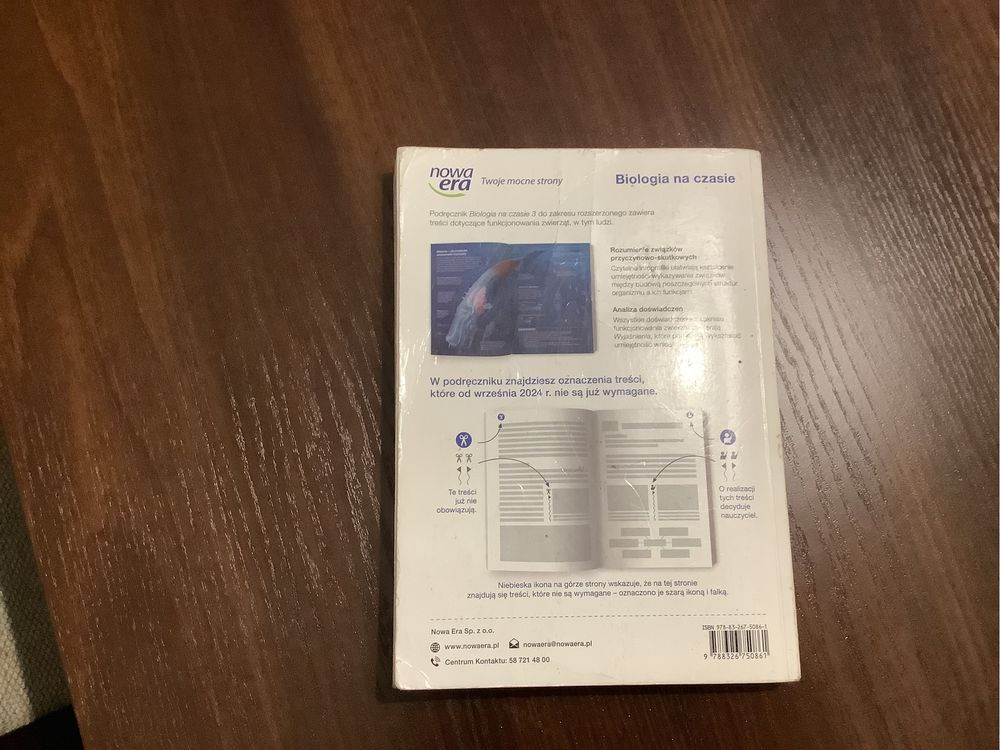 Biologia na czasie 3, podręcznik Liceum, Nowa Era