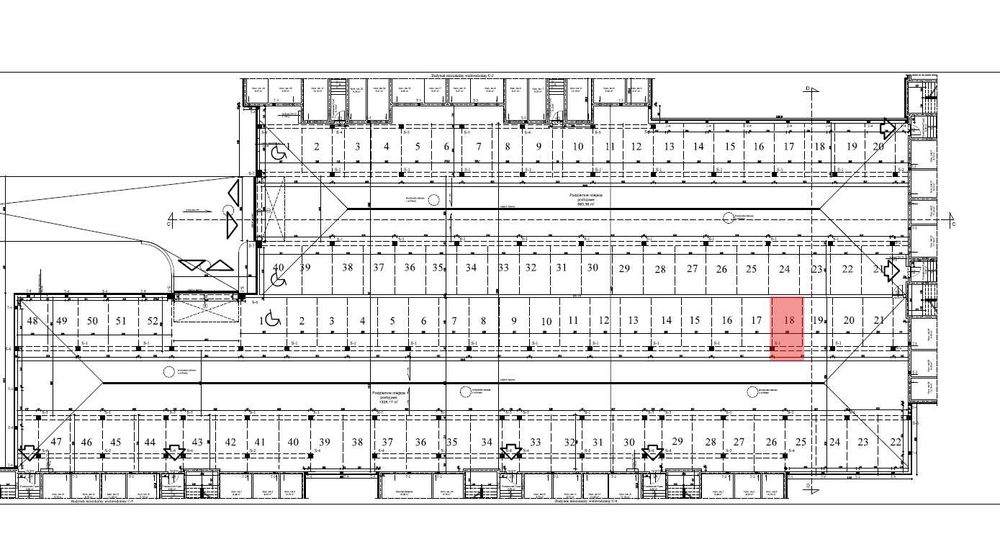 Miejsce postojowe w hali garażowej – Centrum, ul. Ceynowy 36F