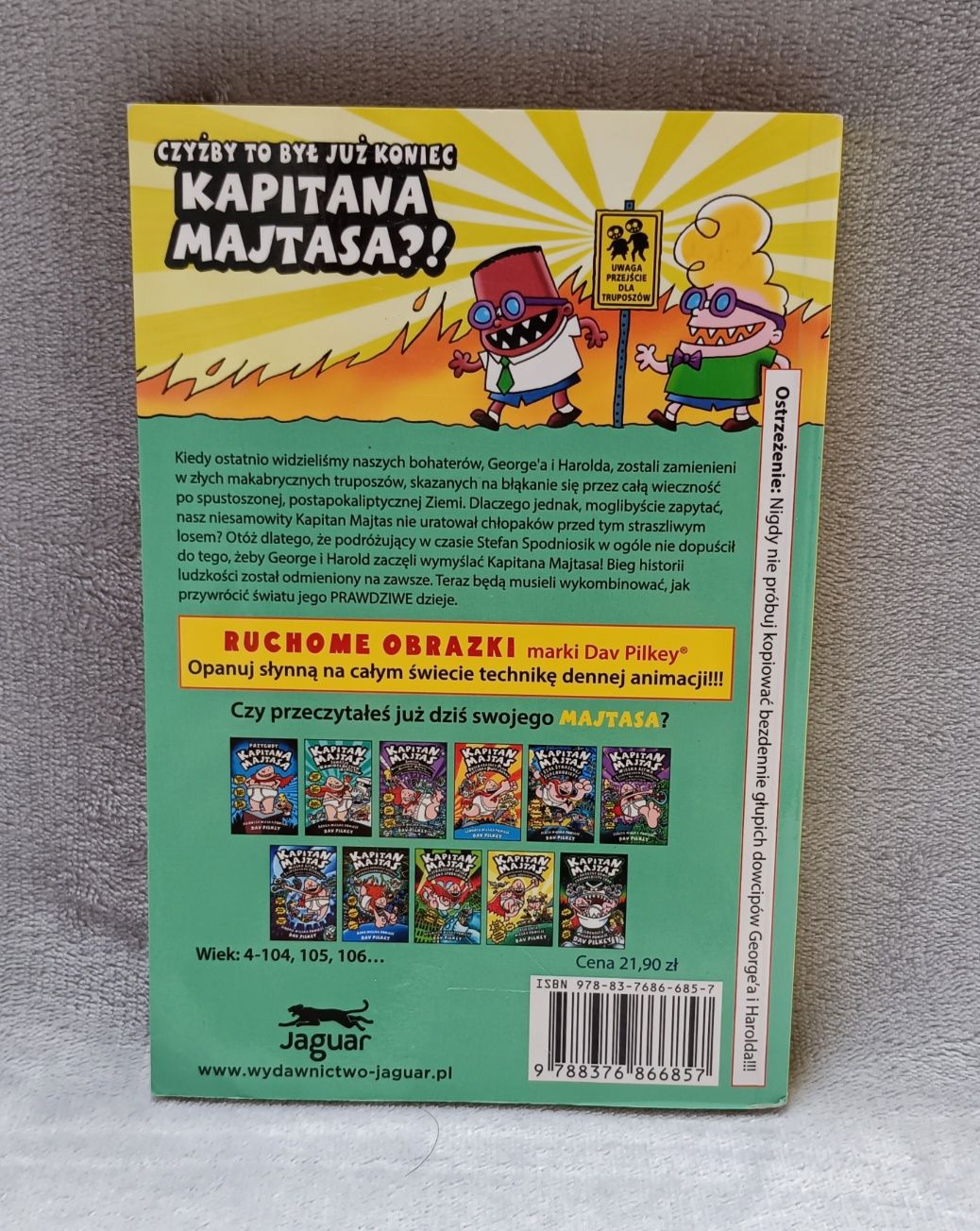 Kapitan Majtas i raptowny rewanż radioaktywnych robo-bokserek. Tom 10