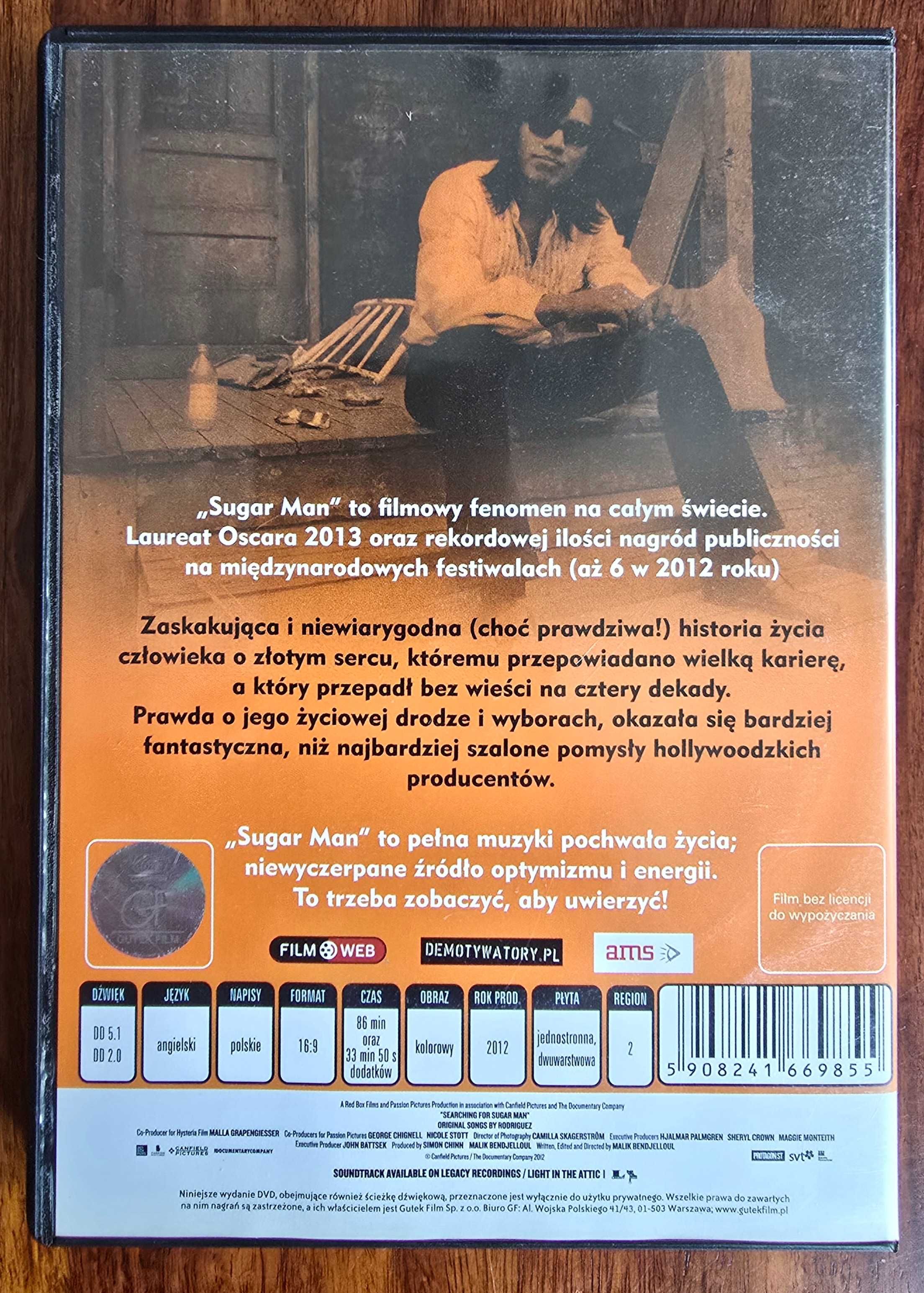 Sugar Man film na DVD napisy POLSKIE
