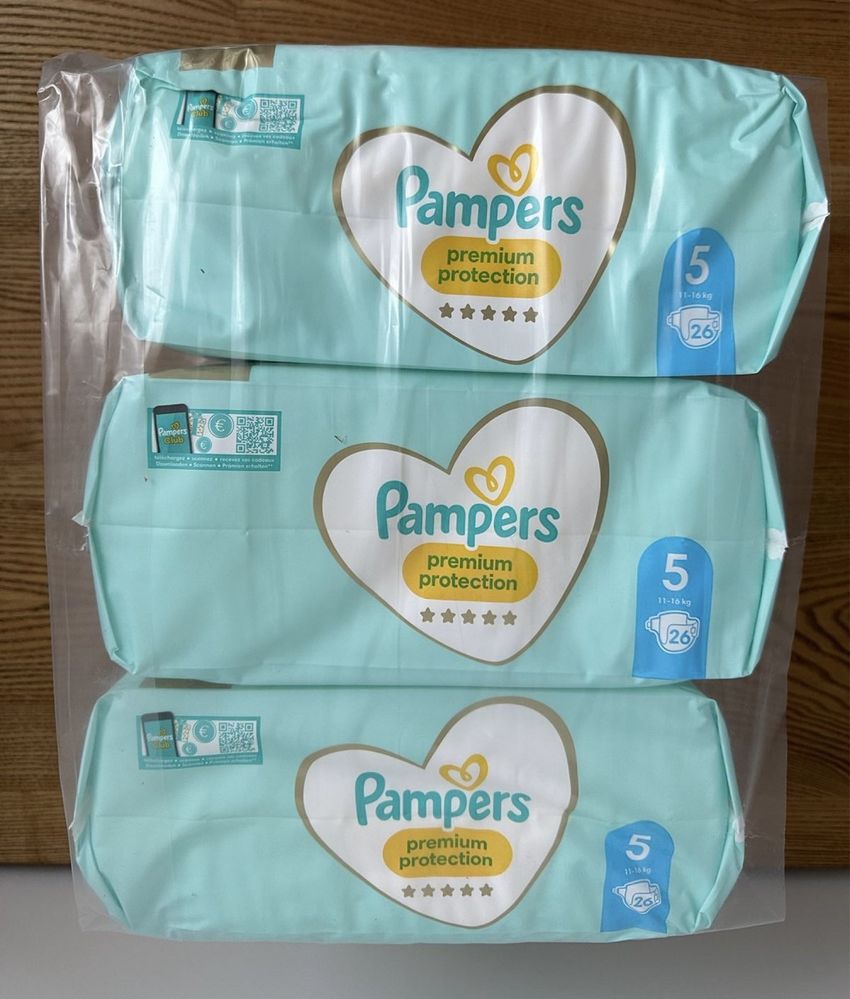 Pampers premium protection 5 (11-16 кг)  78 шт.