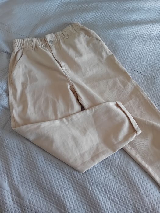 Spodnie beż Reserved 44/46 nowe