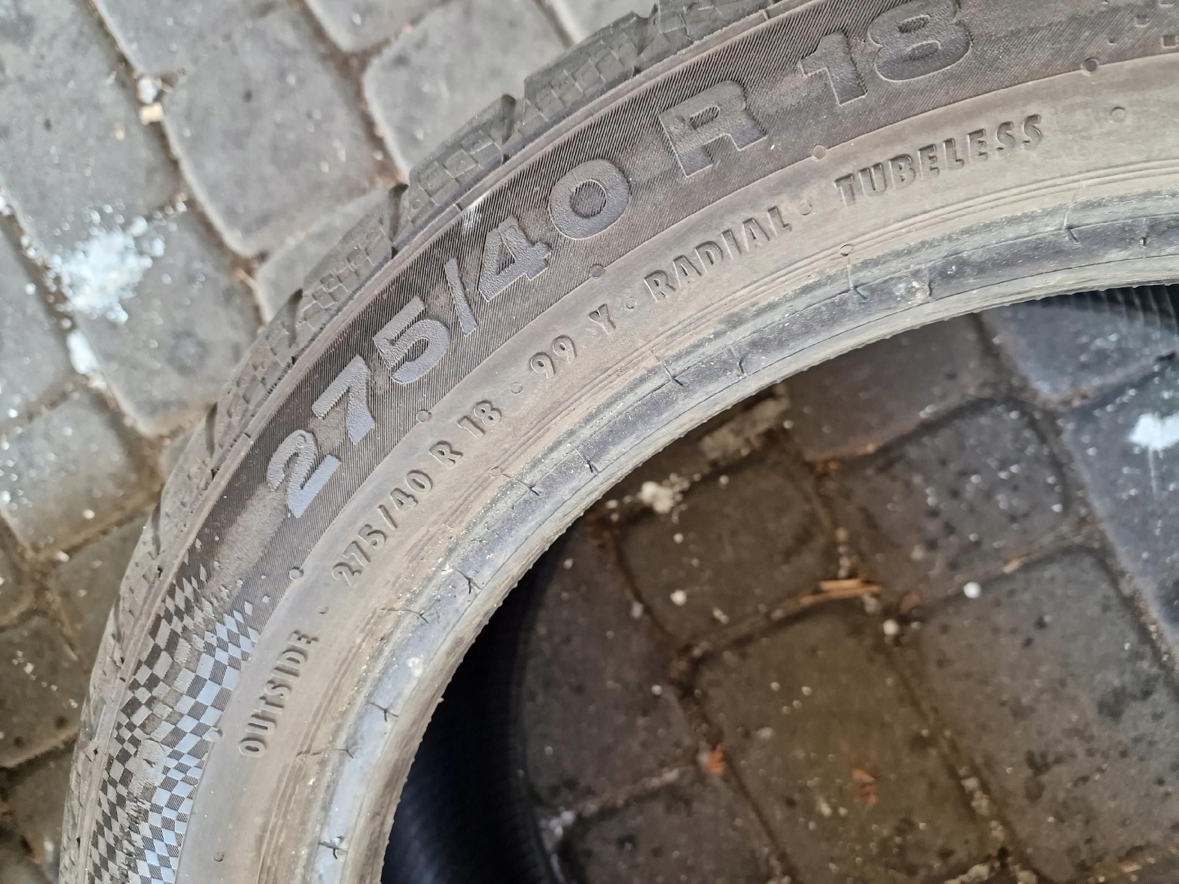 Opony Continental ContiSportContact 3E - 275/40/18