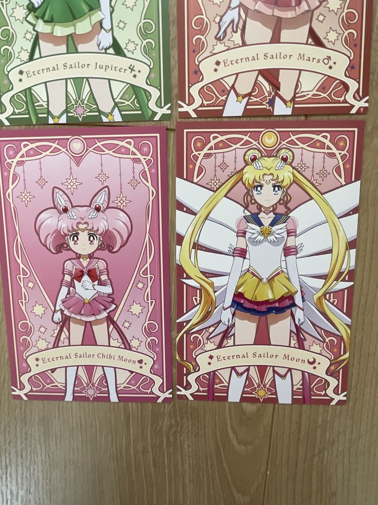 Sailor Moon Eternal nowe pocztówki edycja limitowana