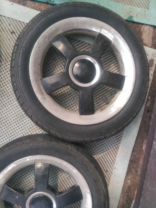 Продвм колеса до тачки