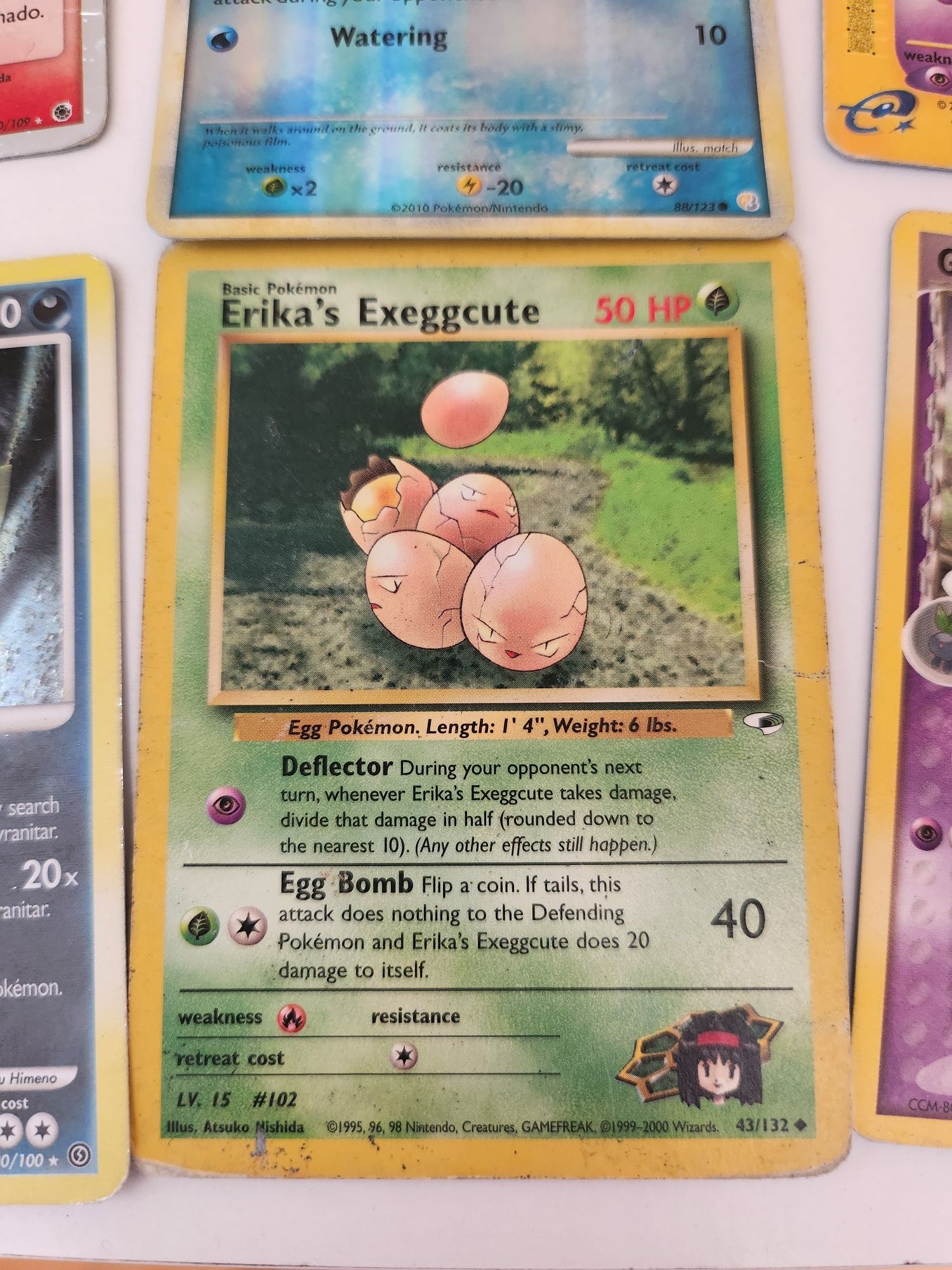 Lote de cartas pokemon