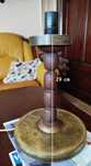 Stojak do lampy drewno+ metal