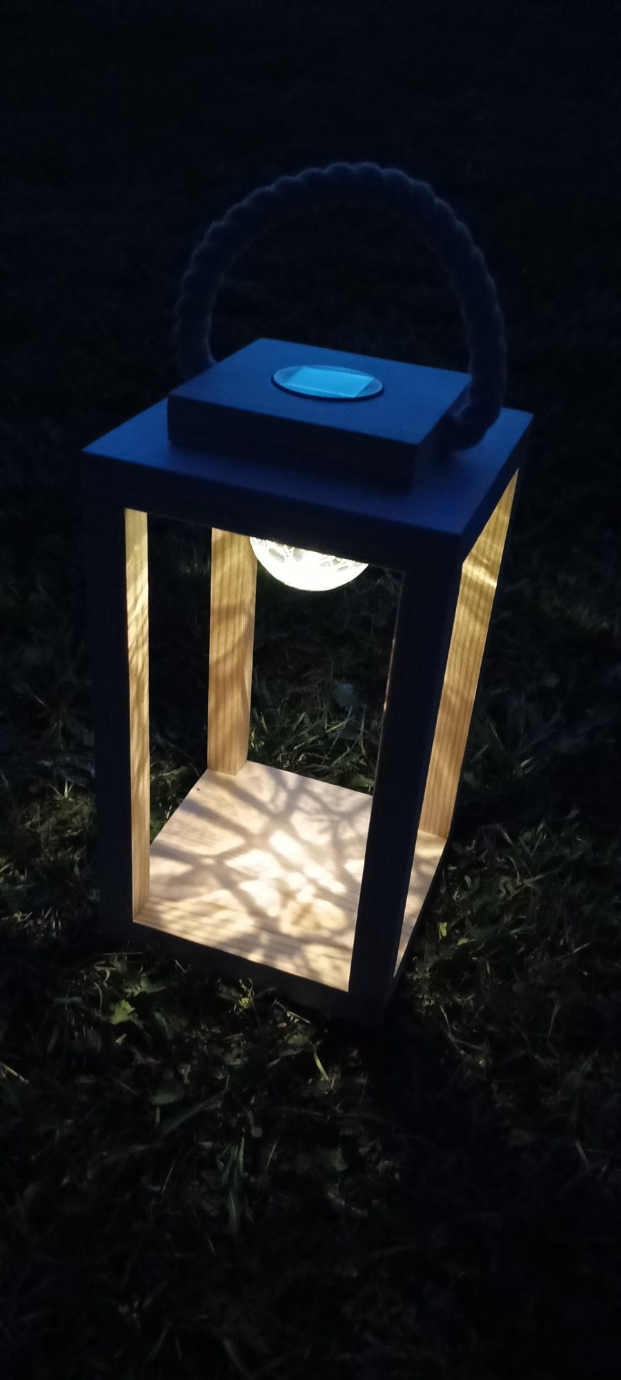 Lampion solarny led