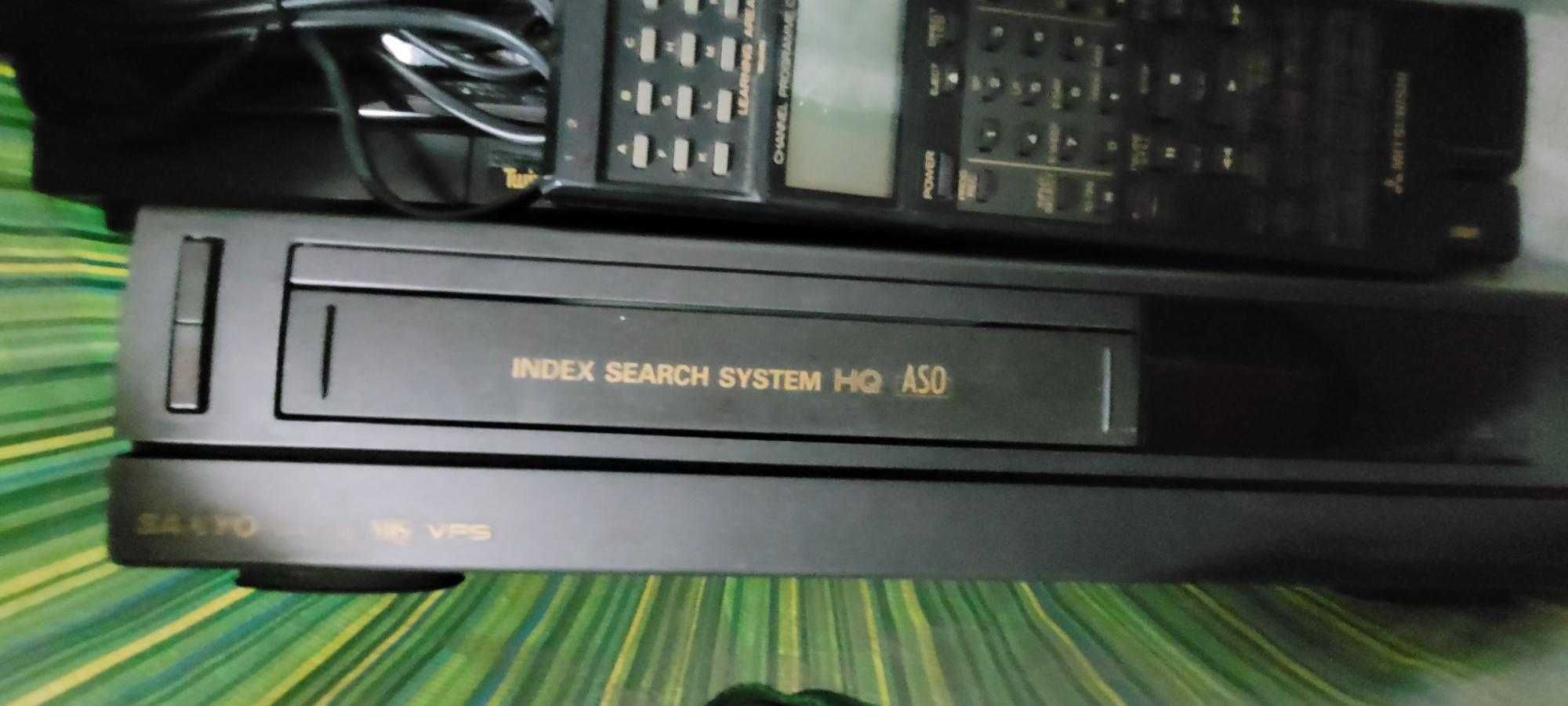 Vídeo VHS Sanyo a funcionar