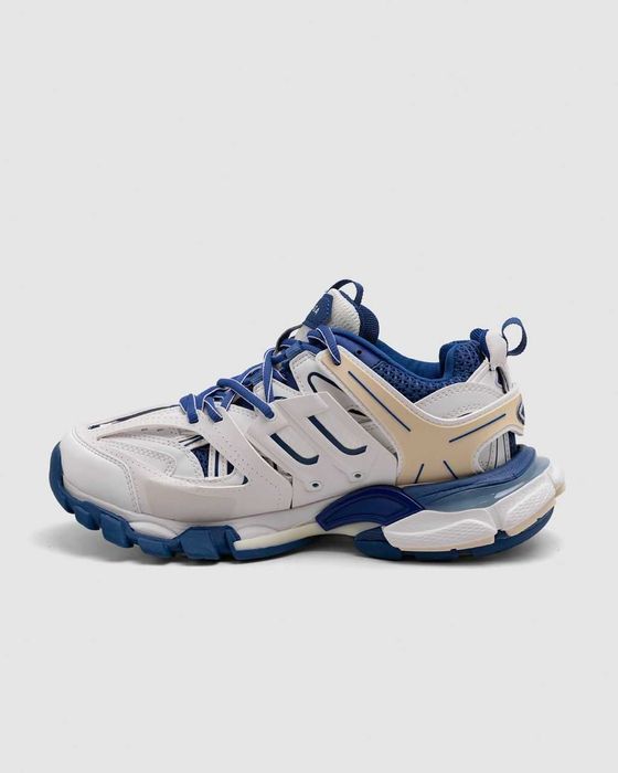 Кросівки Balenciaga Track 3.0 Worn Out White/Blue premium