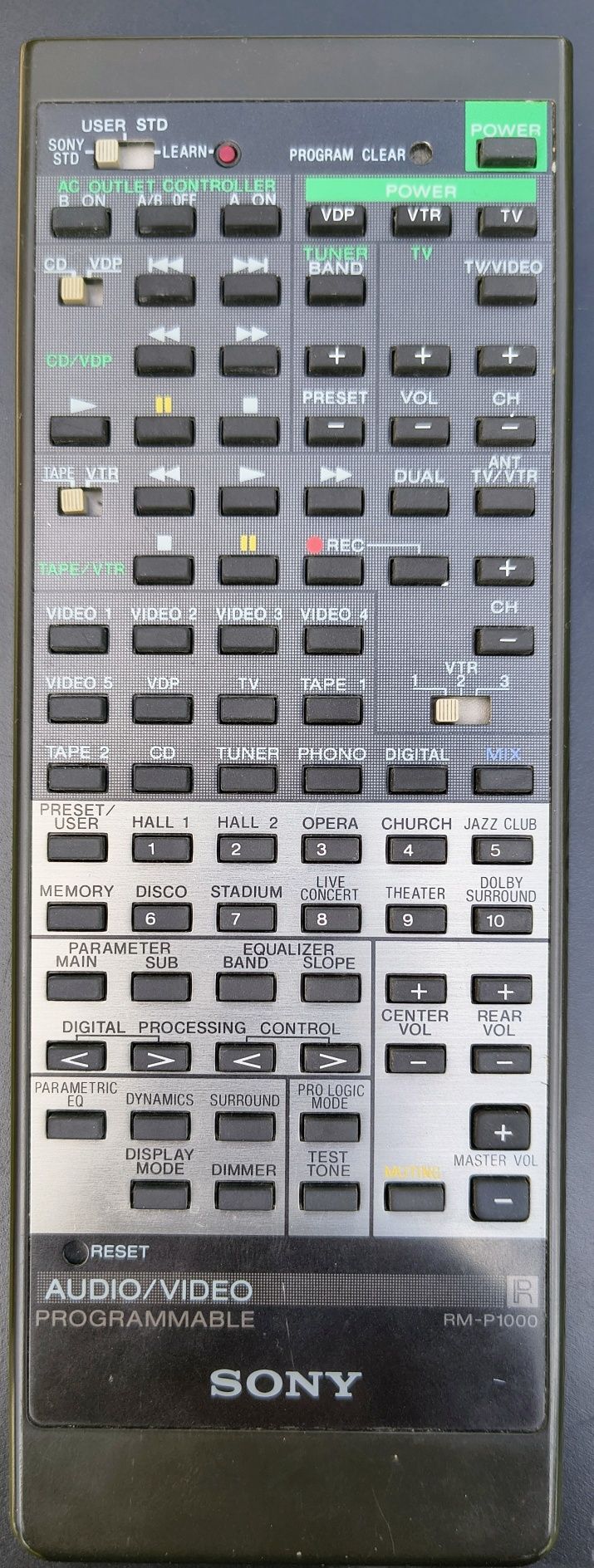 Wyjątkowy przedwzmacniacz audio Sony TA-E 1000 ESD