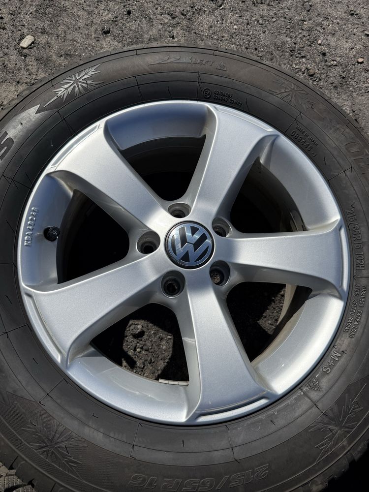 Felgi aluminiowe 5x112 16x6,5j et33 Vw Skoda Audi Seat