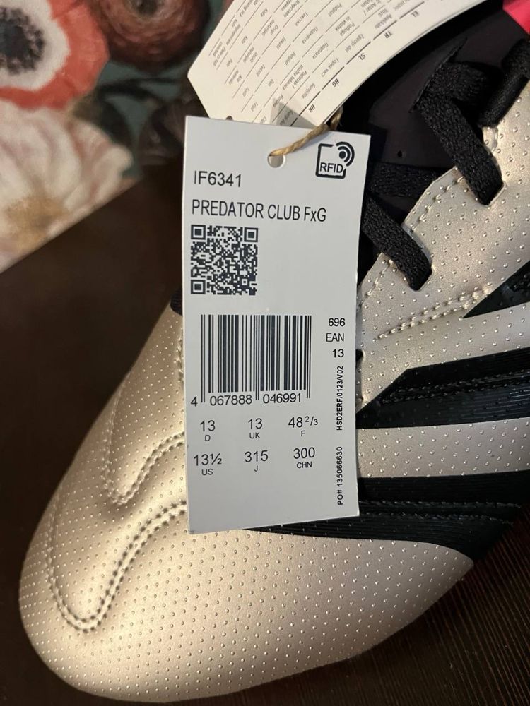 Бутси Adidas для футболу, р. 48