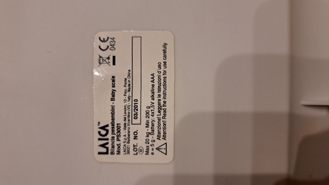 Elektroniczna waga do ważenia dzieci