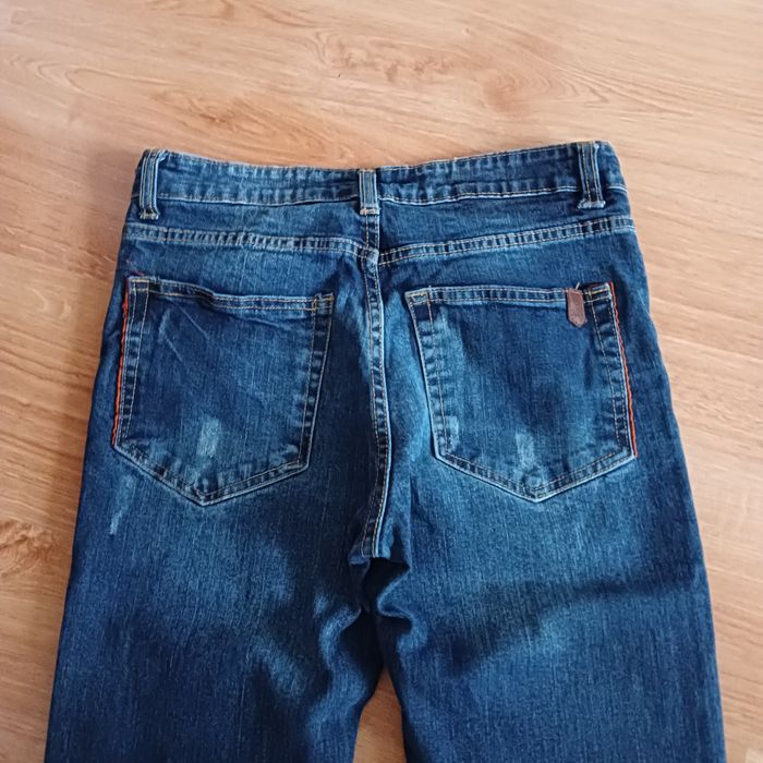 Spodnie dżinsowe  młodzieżowe męskie