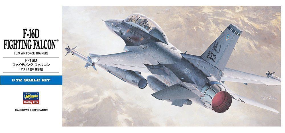 Hasegawa D15 F-16D F.F. 1/72