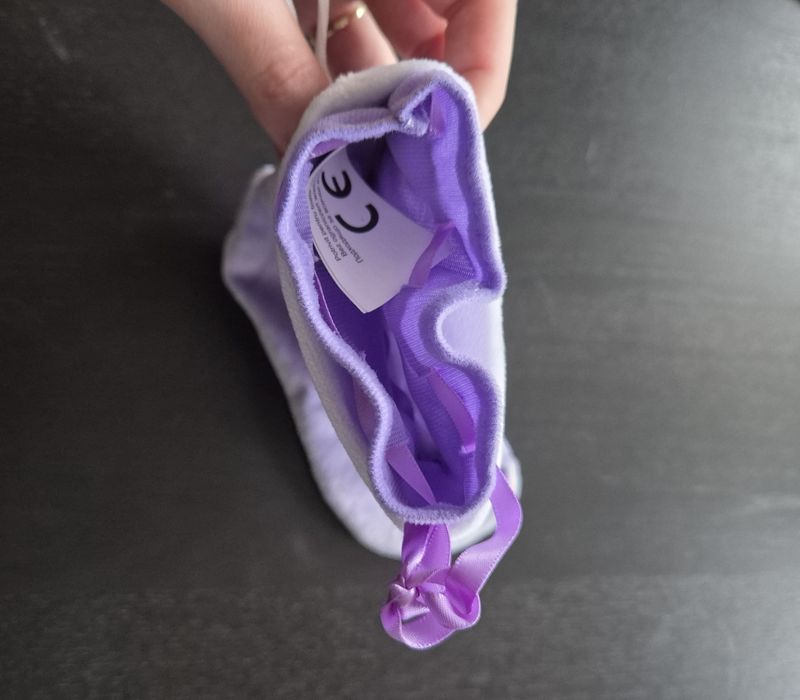 Skarpeta świąteczna Milka fioletowa