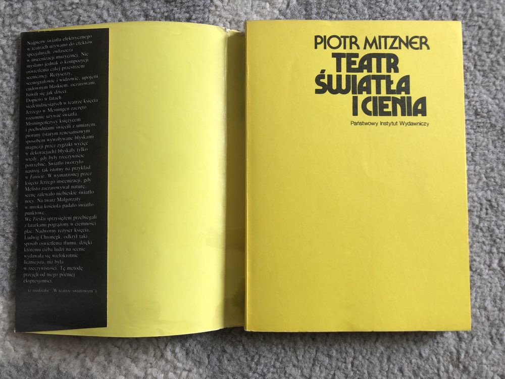 Piotr Mitzner. Teatr światła i cienia