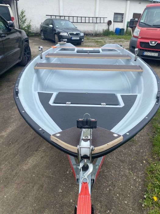 Lobster 380 Łódka Łódź Wędkarska Wiosłowa