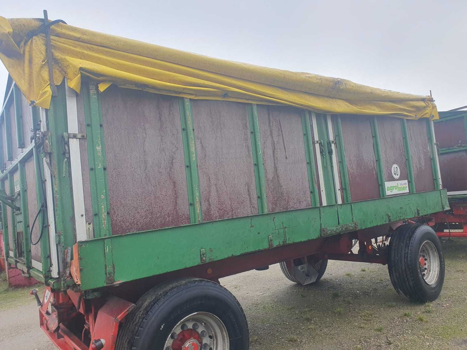 Przyczepa rolnicza Kruger Agroliner 18 ton