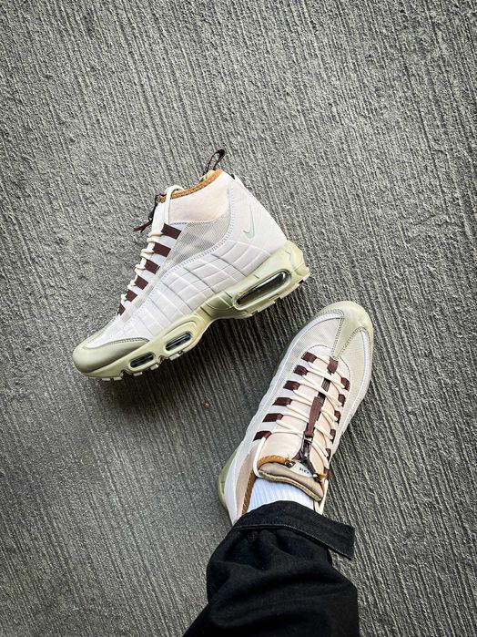 Мужские зимние кроссовки Nike Air Max 95 Sneakerboot "Mocco" 40-45