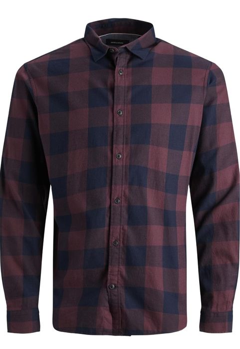 koszula Jack&Jones slim fit size M Czerwony (Port Royale/Slim Fit)
