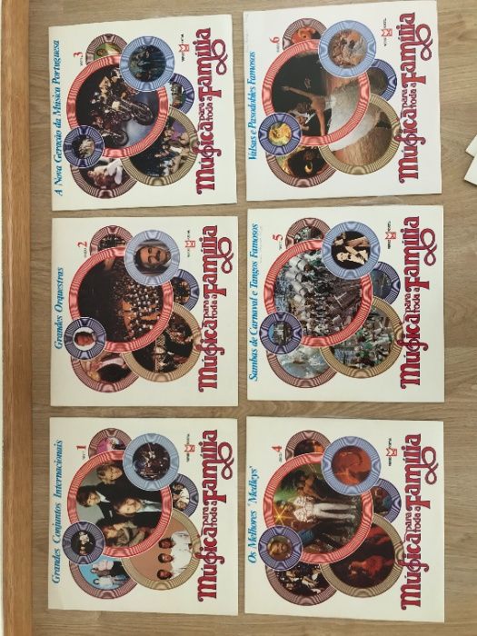 8 vinil Coletânea ''Música para a família''