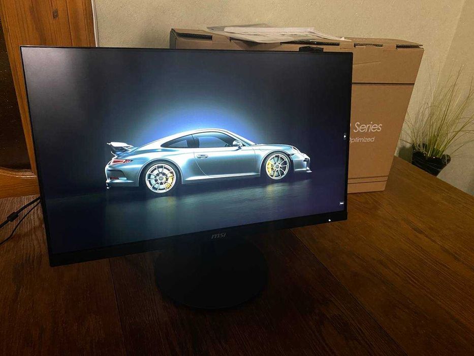Монітор від 24 IPS MSI офіційний. коробка паспорт 100Гц