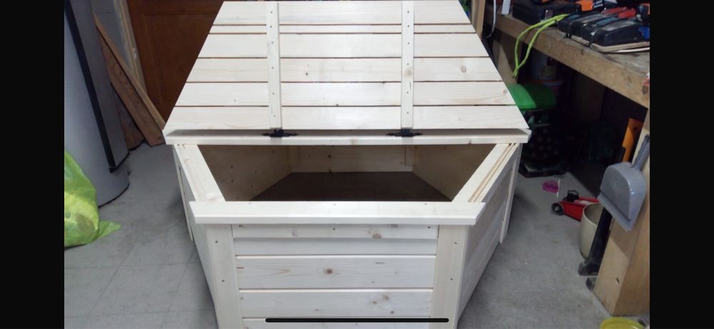 Studnia zabudowa drewno