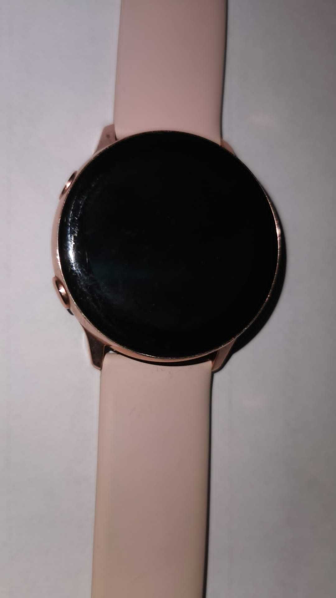 Smartwatch zegarek Samsung Galaxy Watch Active różowy