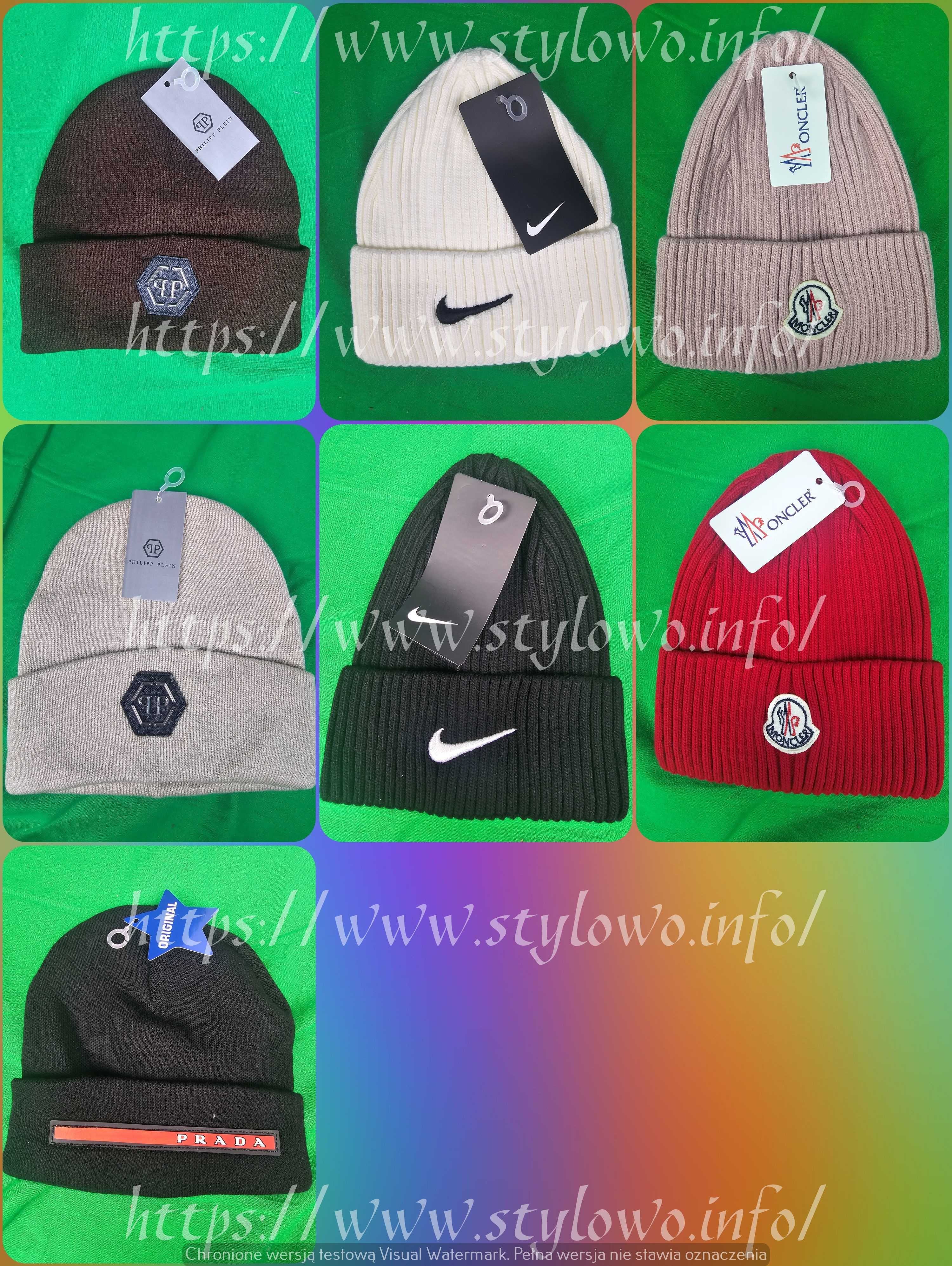 Czapki zimowe Nike Philipp Plein czapki zima hit
