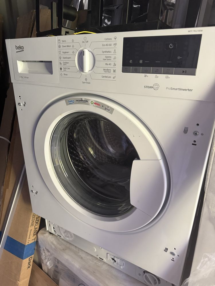NOWA Pralka do zabudowy BEKO WITC7612BOW