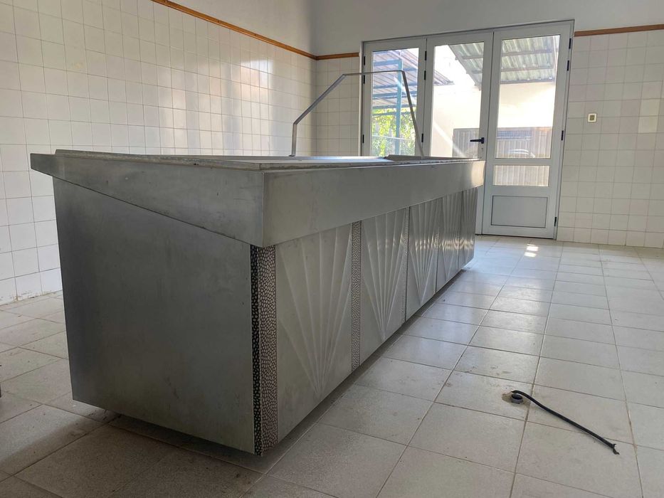 Balcão Expositor em Aço-Inox