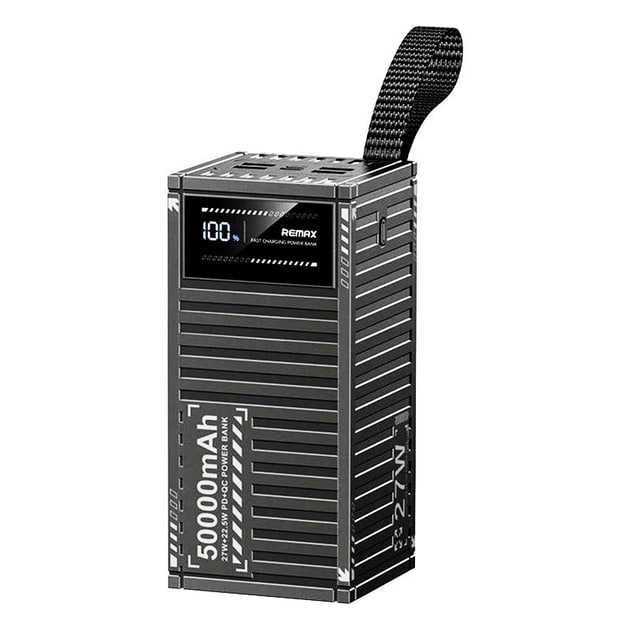 Павербанк Remax RPP-161 50000 mAh 27W 4USB/Type-C з швидкою зарядкою